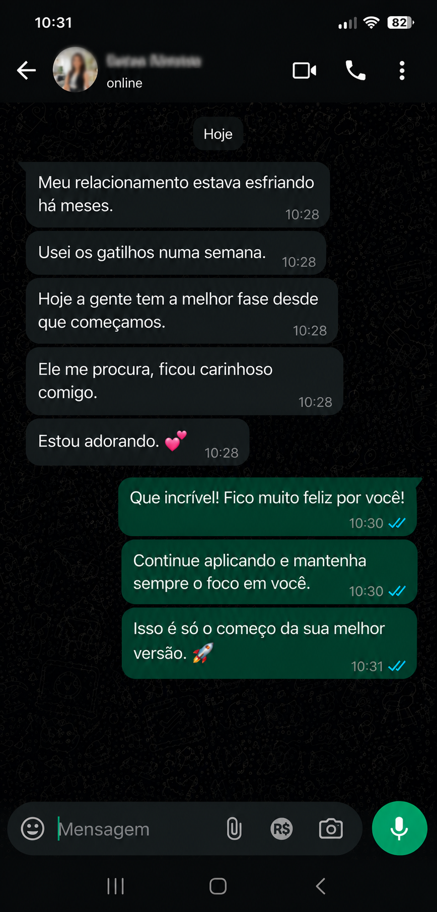 Depoimento de Priscila O.