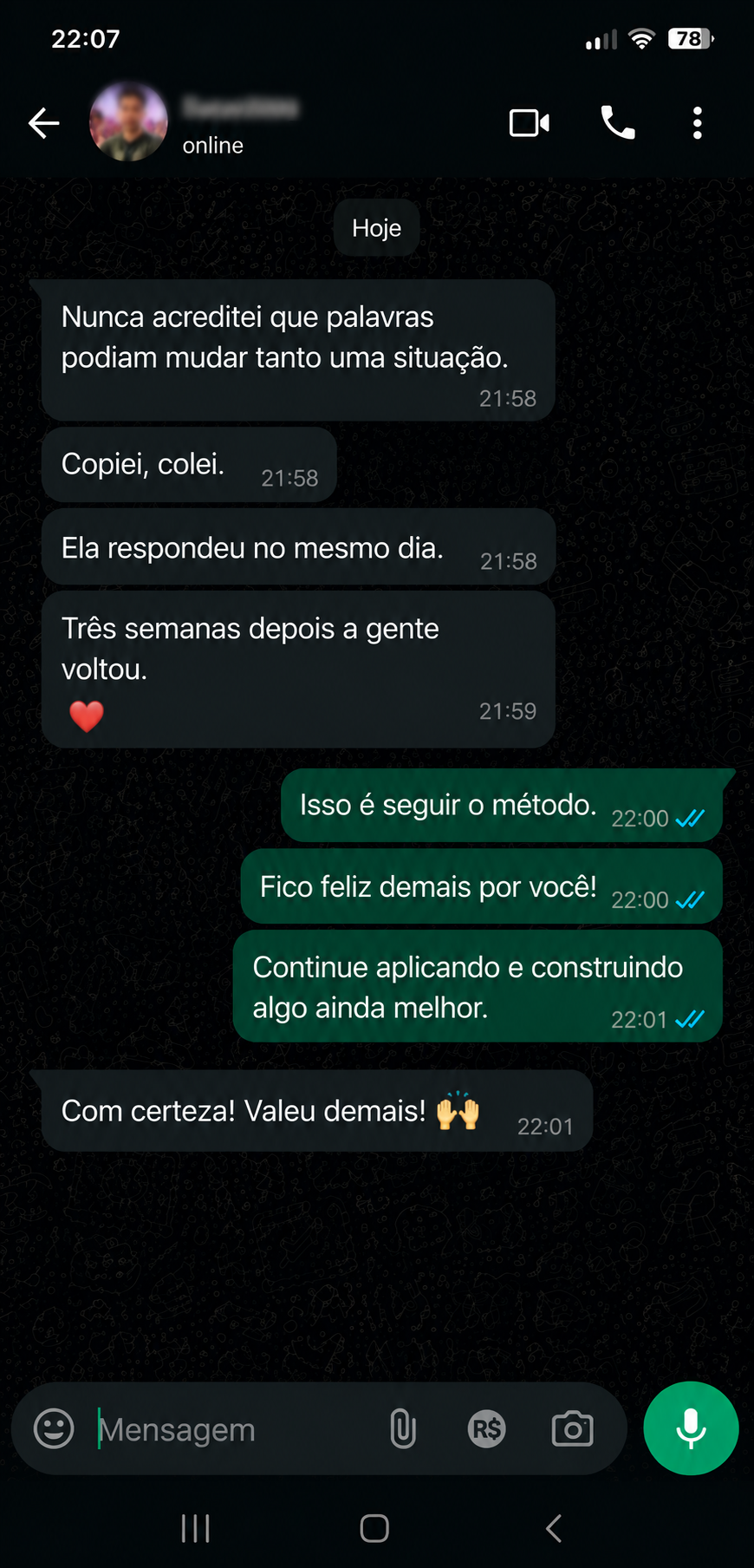Depoimento de Rodrigo M.